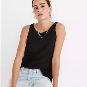 Madewell Modern Linen Tank Top